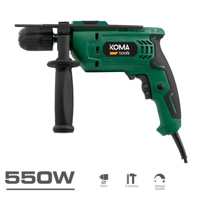 Koma Tools Tp-550 Taladro percutor 550W Koma Tools Tp-550 Taladro percutor 550W