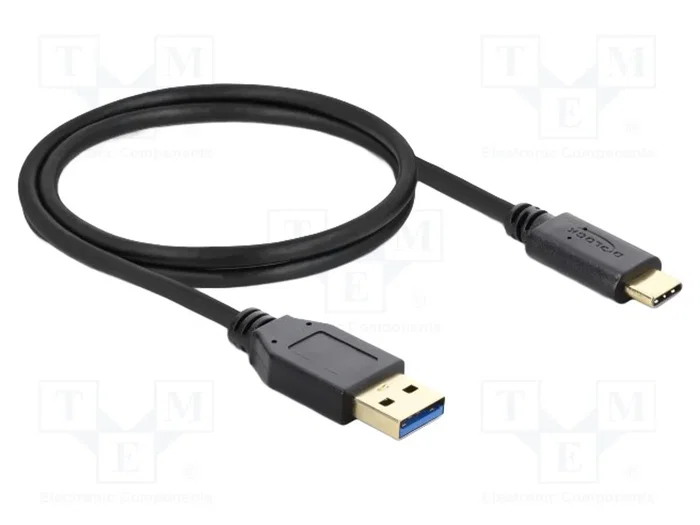 DeLOCK Cable USB de 1 m, Tipo-A a Tipo-C, 10 Gbps DeLOCK Cable USB de 1 m, Tipo-A a Tipo-C, 10 Gbps
