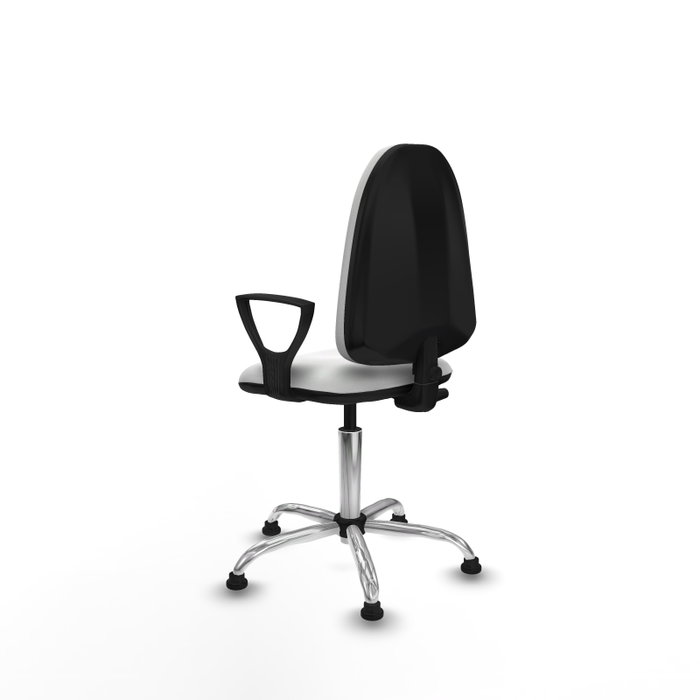 PIQUERAS Y CRESPO Silla de oficina Aýna Blanca con Brazos Fijos PIQUERAS Y CRESPO Silla de oficina Aýna Blanca con Brazos Fijos