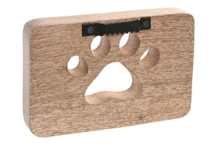 DKD Home Decor Perchero de Pared para Mascota de Mango y Hierro, Pack de 2