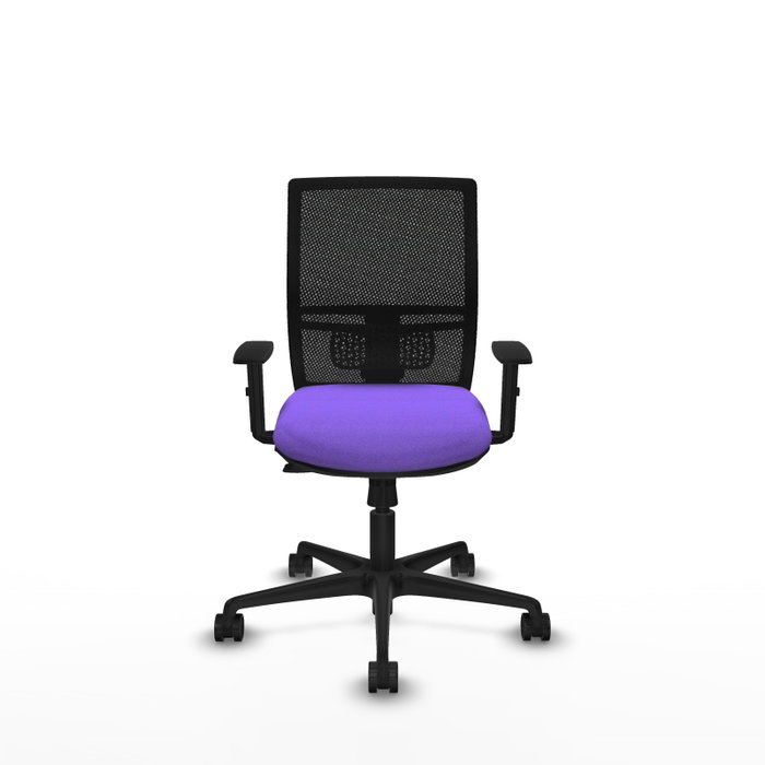 PIQUERAS Y CRESPO Silla de oficina Yunquera Lila y Negro PIQUERAS Y CRESPO Silla de oficina Yunquera Lila y Negro