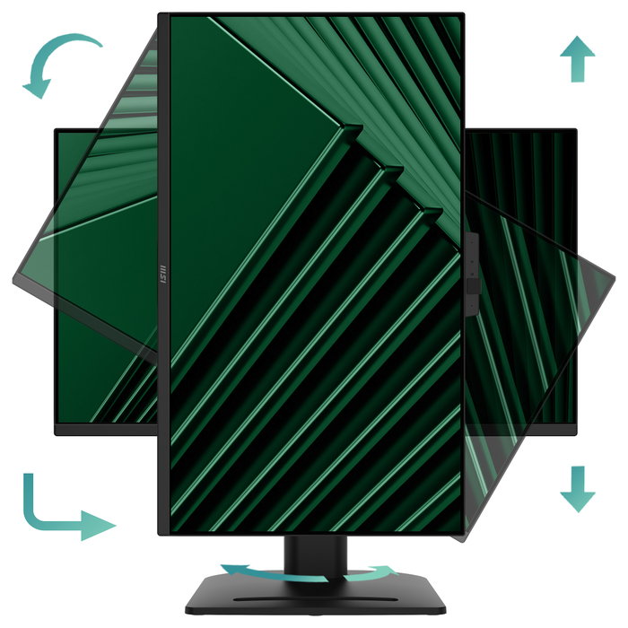 MSI PRO MP275QPDG Monitor de 27 pulg. WQHD IPS 100Hz Negro