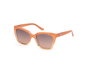 Guess GU7878-5544F con cristales marrones y detalles naranjas