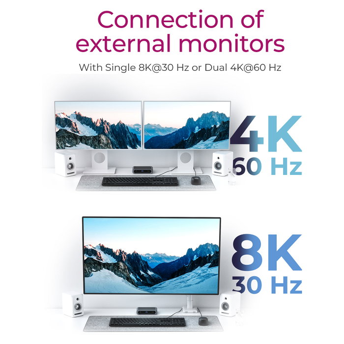 ICY BOX IB-HUB801-TB4 Thunderbolt 4 Hub de 4 puertos