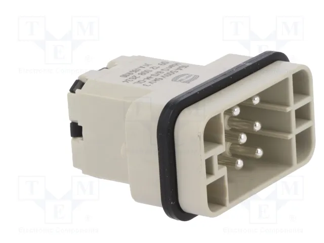 HARTING Conector HDC Han Q Macho 8+PE