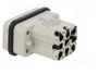 HARTING Conector HDC Han Q Macho 8+PE