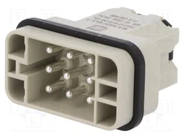 HARTING Conector HDC Han Q Macho 8+PE