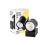 BX3 LIGHT Foco de Carril LED Trifásico 40W 3384Lm CRI90 3000K UGR17 Negro Cálido