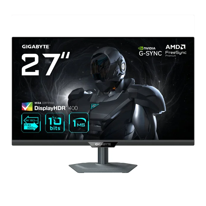 Gigabyte G27U Monitor de Juego 27 pulg 4K UHD Modo Dual 160Hz/320Hz SS-IPS Negro Gigabyte G27U Monitor de Juego 27 pulg 4K UHD Modo Dual 160Hz/320Hz SS-IPS Negro