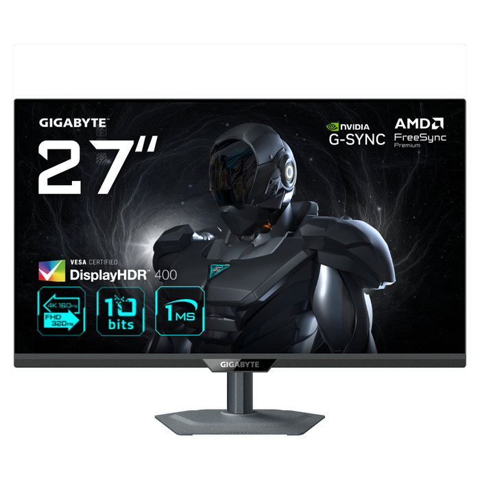 Gigabyte G27U Monitor de Juego 27 pulg 4K UHD Modo Dual 160Hz/320Hz SS-IPS Negro Gigabyte G27U Monitor de Juego 27 pulg 4K UHD Modo Dual 160Hz/320Hz SS-IPS Negro