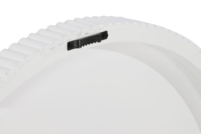 DKD Home Decor Espejo Urban Blanco 4.5 x 70 x 70 cm