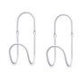 Colgadores Gift Decor Blanco Metal Set 2 Piezas (6 Unidades)