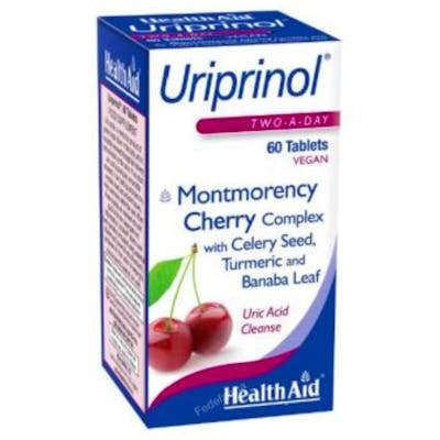 HEALTH AID Uriprinol 60 Comp. Complemento Alimenticio para Vías Urinarias con Vitamina C y Extractos de Plantas HEALTH AID Uriprinol 60 Comp. Complemento Alimenticio para Vías Urinarias con Vitamina C y Extractos de Plantas