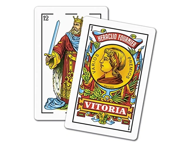 Fournier Baraja Española Nº 12 de 50 Cartas con Estuche de Celofán