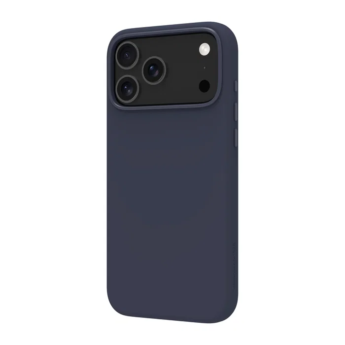 Dbramante1928 Roskilde MS ICON Funda Azul para iPhone 17 Pro Max con MagSafe, Carcasa Trasera Resistente de Plástico Reciclado, Protección Contra Caídas