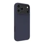 Dbramante1928 Roskilde MS ICON Funda Azul para iPhone 17 Pro Max con MagSafe, Carcasa Trasera Resistente de Plástico Reciclado, Protección Contra Caídas