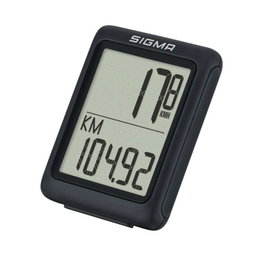 Sigma BC 8.0 WR Ciclocomputador Inalámbrico con 8 Funciones - Velocidad, Distancia y Pantalla Fácil de Leer