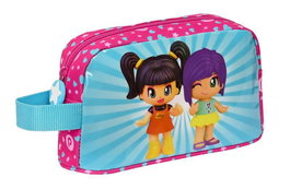 Portadesayunos Térmico Pinypon Azul Rosa 21,5 x 12 x 6,5 cm