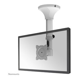 Newstar Soporte de techo FPMA-C025SILVER para 1 pantalla de 10" a 30", giratorio e inclinable