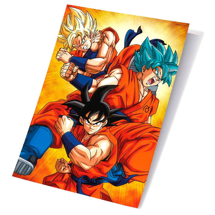 Sd Toys Póster 3D Champa y Goku States Dragon Ball Super 58x38 cm Sd Toys Póster 3D Champa y Goku States Dragon Ball Super 58x38 cm