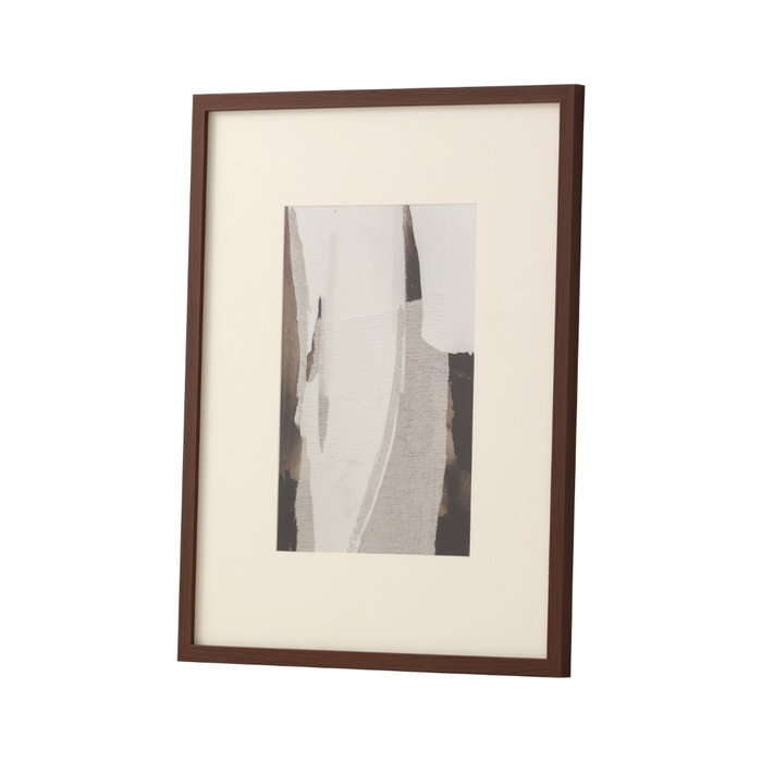 DKD Home Decor Cuadros Cristal PS Abstracto Surtido de 4 - 40x50 cm