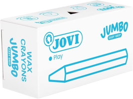 Jovi Ceras Jovicolor Triwax 82 mm Azul Oscuro, Caja de 12 Unidades
