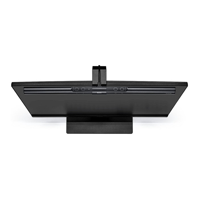 BenQ ScreenBar Monitorlampe LED de Escritorio, Negro, Aluminio y PC, 930 lm, CRI 95, Sin Parpadeos, Control por Botones, USB, para Monitor, Ref. Screenbar