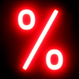 Green Ice Signo LED Neon % (128x161x38 mm)