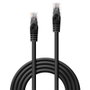 Lindy 48191 Cable de red Cat6 U/UTP Negro 0,5 m