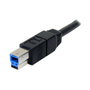 StarTech Cable USB 3.0 SuperSpeed 3 m Negro, USB A Macho a USB B Macho, 5 Gbps, USB 3.2 Gen 1