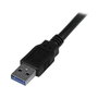StarTech Cable USB 3.0 SuperSpeed 3 m Negro, USB A Macho a USB B Macho, 5 Gbps, USB 3.2 Gen 1