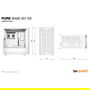 Be Quiet! Pure Base 501 DX White Midi Tower Blanco con Ventana Lateral y RGB