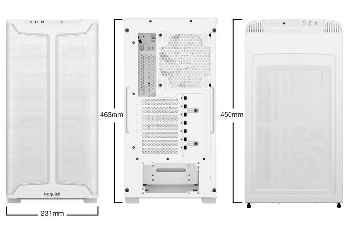 be quiet! Pure Base 501 DX White