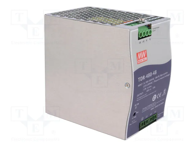 MEAN WELL TDR-480-48 Fuente de alimentación de impulso 480W 48VDC