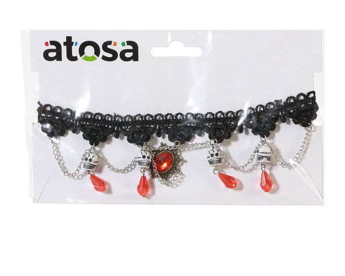 Collar Con Colgante De Esqueleto Para Halloween