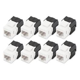 Digitus DN-93603-8 Módulo Keystone Cat6 RJ45 a LSA sin apantallar, 8 unidades