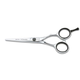 Tres Claveles Tijera Peluquería Zircon 5" E 3C Acero Inoxidable Filo Navaja Semi-Offset
