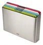 Joseph Joseph Folio Icon Steel Juego de 4 tablas de cortar multicolor