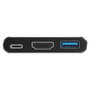 Conceptronic DONN18G Docking Station 3-en-1 USB-C a HDMI, USB 3.0 y USB-C PD 100W, Gris