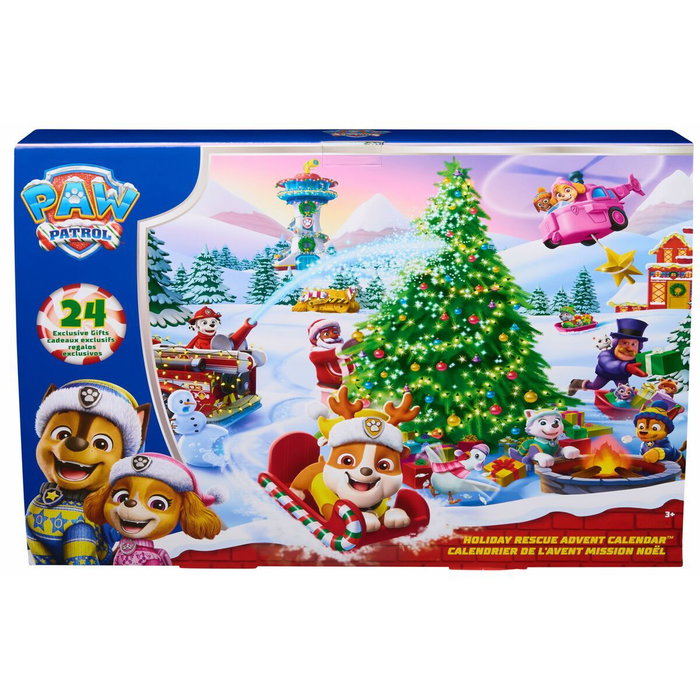 Spin Master Calendario de Adviento Patrulla Canina con 24 Sorpresas Spin Master Calendario de Adviento Patrulla Canina con 24 Sorpresas
