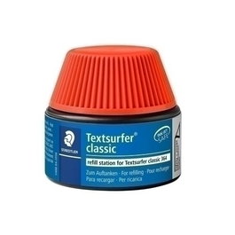 Tinta Rotulador Staedtler 364 Fluorescente Frasco 30 Ml. Rojo