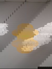 DKD Home Decor Lámpara Techo India lamps 2c25 Urban 48.5 x 48.5 x 44.4 cm