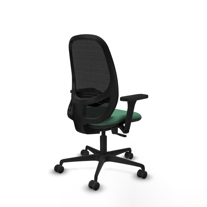 PIQUERAS Y CRESPO Silla de oficina Cilanco con mecanismo Sincro Verde esmeralda PIQUERAS Y CRESPO Silla de oficina Cilanco con mecanismo Sincro Verde esmeralda