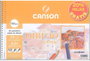 Canson Cuaderno de Dibujo con Espiral A4+ 20 Hojas con Recuadro