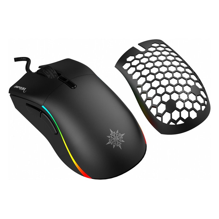 Inca IMG-GT20 Ratón Gaming 10000 DPI RGB Negro