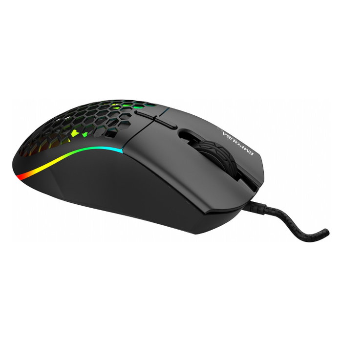Inca IMG-GT20 Ratón Gaming 10000 DPI RGB Negro