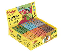 Plastilina Jovi 70 Pastilla 50 Gr. Surtido Colores Nature Caja De 18 (3X 6 Col.)