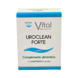 VITAL BALLANCE Uroclean Forte 30 Comprimidos - Prevención Infecciones Urinarias, Cistitis, Arándano, D-Manosa, Lactobacillus, Vitamina C