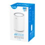 Cudy AX3000 Wi-Fi 6 Mesh 2.5G Solution, Blanco, Doble Banda, 2 Puertos Ethernet, 90 m²