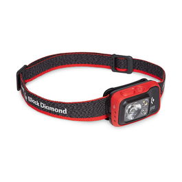 Black Diamond Spot 400 Linterna Frontal Resistente al Agua IPX8 400 Lúmenes Negra y Roja